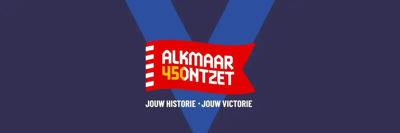 Logo van Alkmaar 450 jaar Ontzet, Jouw Historie, Jouw Victorie